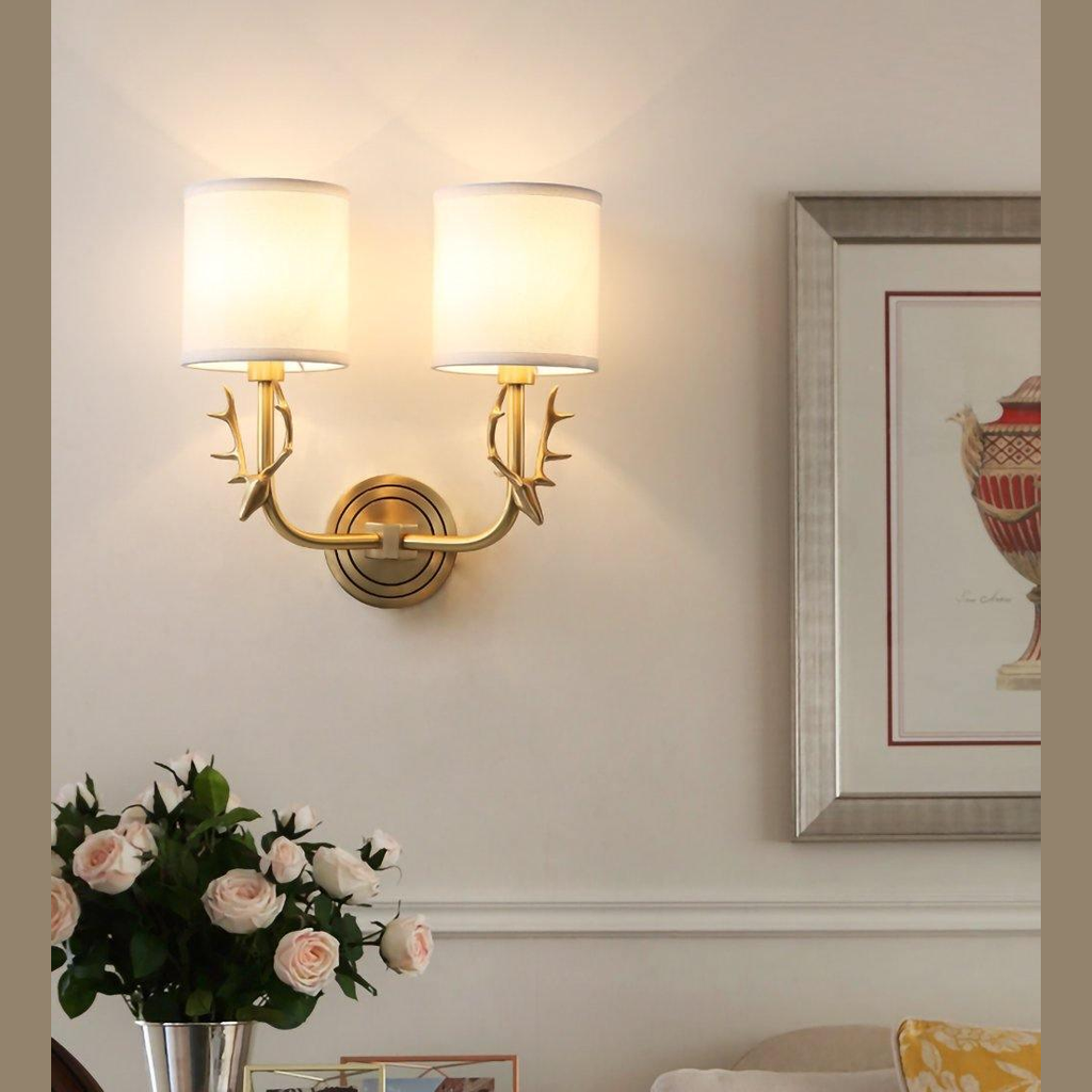 Hayvale Deer Wall Light