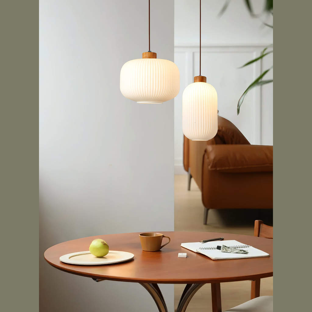 Pavale Ribbed Pendant Light