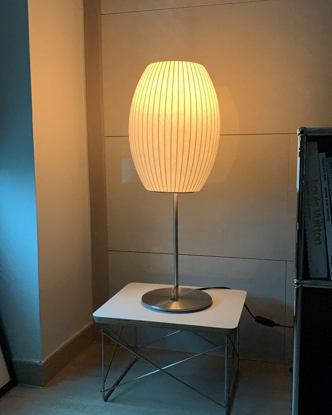 Faux Silk Bubble Table Lamp – detail 29