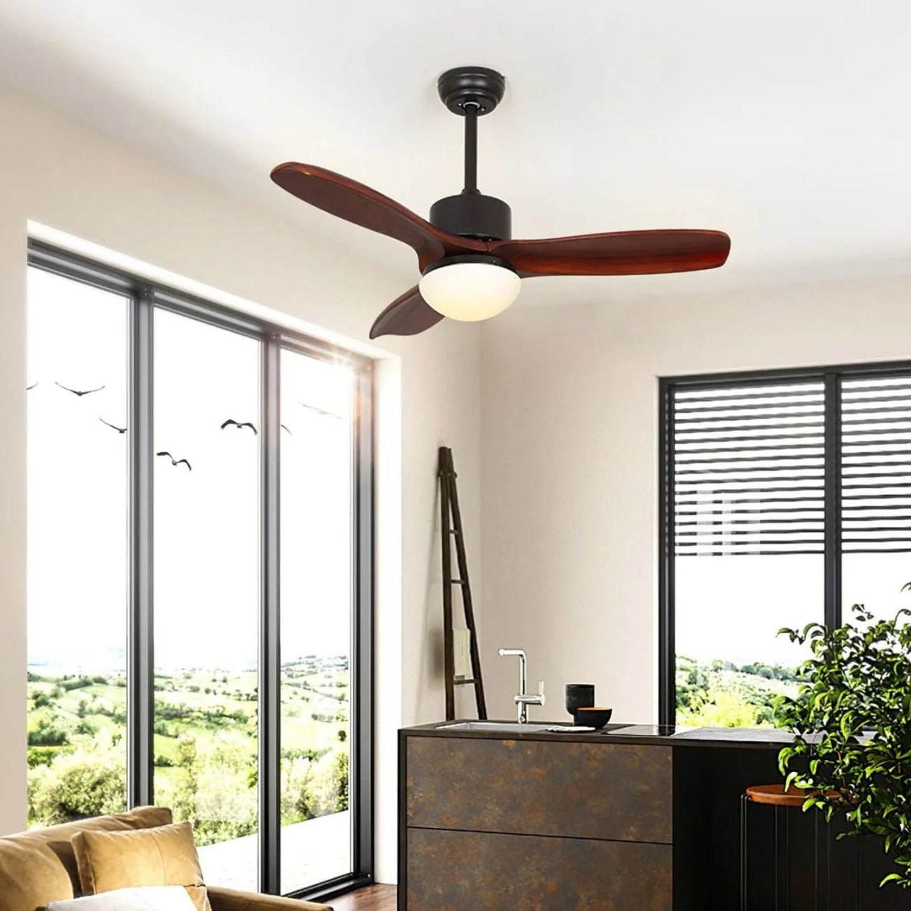 Zera Ceiling Fan Light