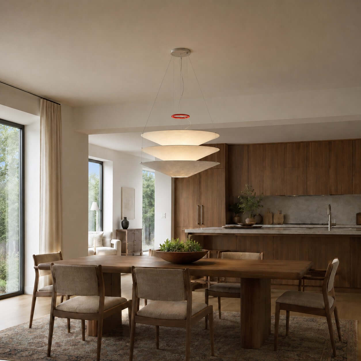 Zanio Round Pendant Light