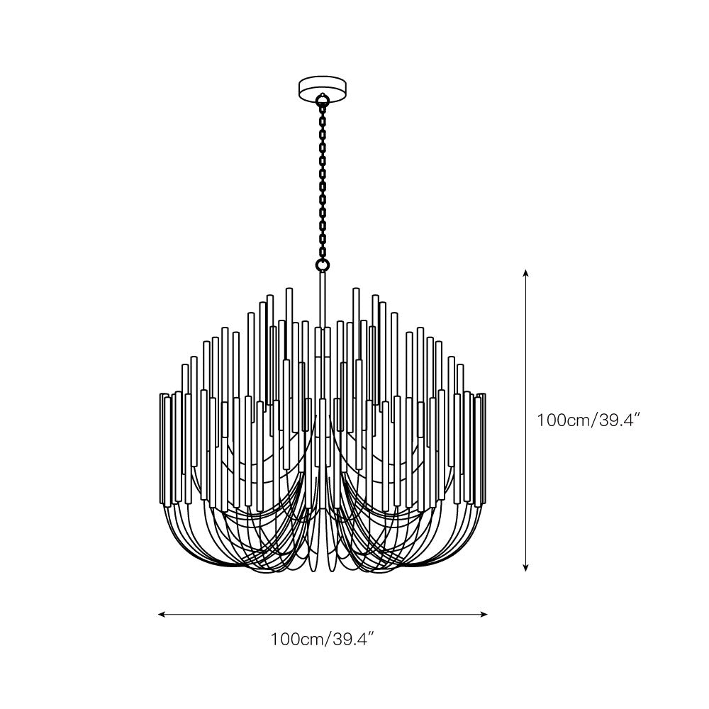 Kaibay Round Chandelier