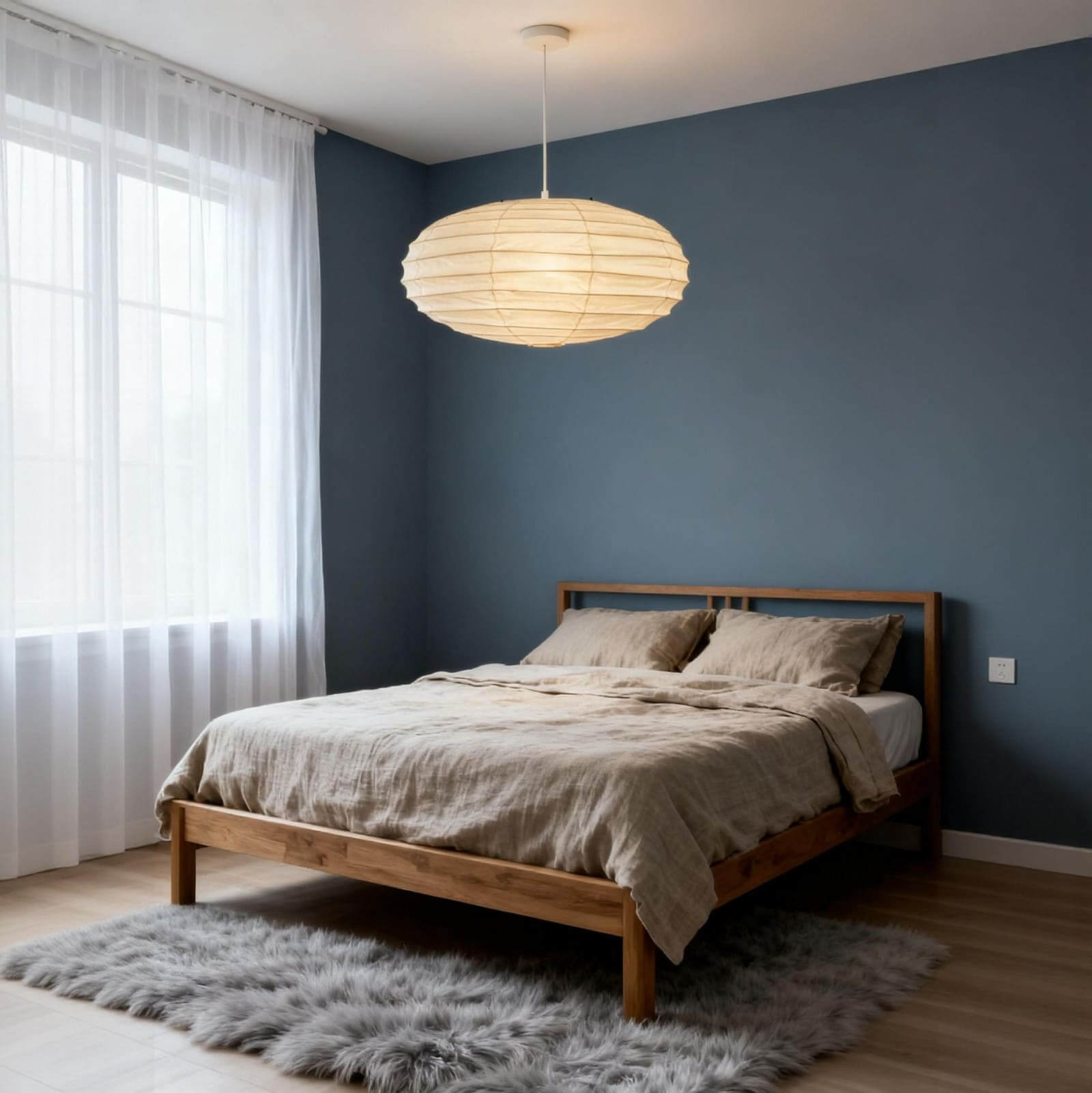 Renbay Rice Paper Pendant Light